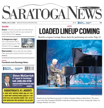 Saratoga News - 2 Jul 2021