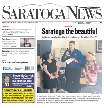 Saratoga News - 16 Jul 2021