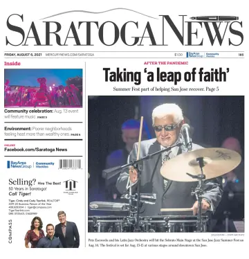 Saratoga News - 6 Aug 2021