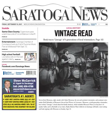 Saratoga News - 10 Sep 2021