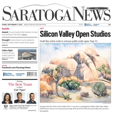 Saratoga News - 17 Sep 2021