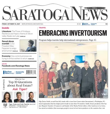 Saratoga News - 15 Oct 2021