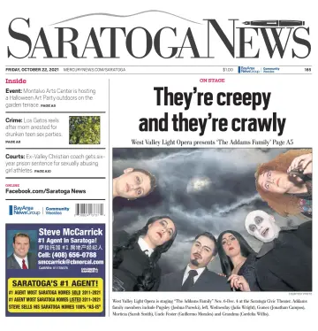 Saratoga News - 22 Oct 2021