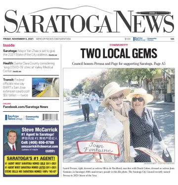 Saratoga News - 5 Nov 2021