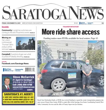 Saratoga News - 19 Nov 2021