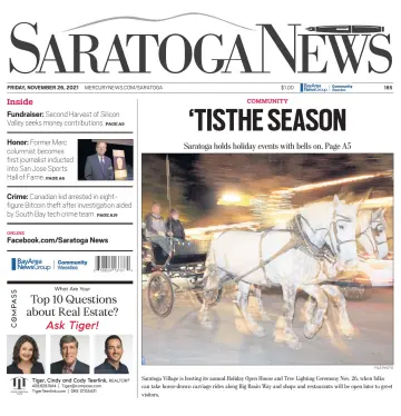 Saratoga News - 26 Nov 2021
