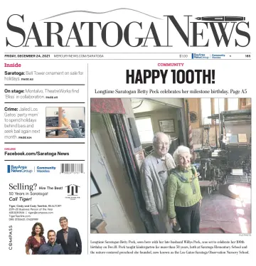 Saratoga News - 24 Dec 2021
