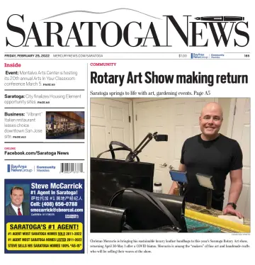 Saratoga News - 25 Feb 2022