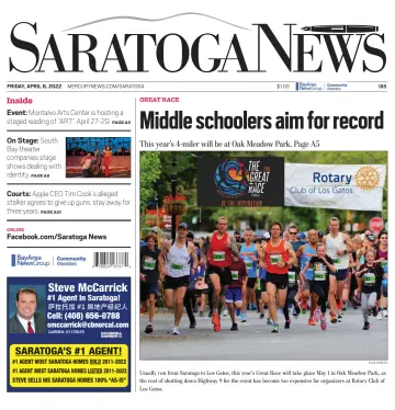 Saratoga News - 8 Apr 2022