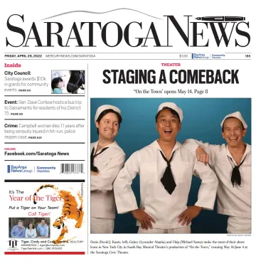 Saratoga News - 29 Apr 2022