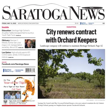 Saratoga News - 13 May 2022