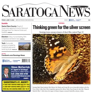 Saratoga News - 17 Jun 2022