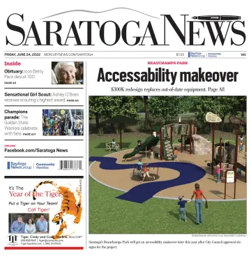 Saratoga News - 24 Jun 2022