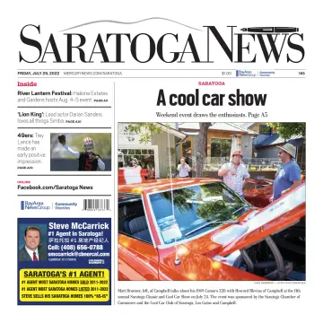 Saratoga News - 29 Jul 2022