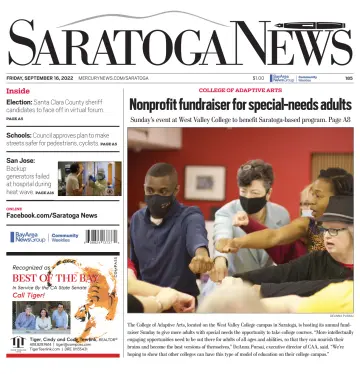 Saratoga News - 16 Sep 2022