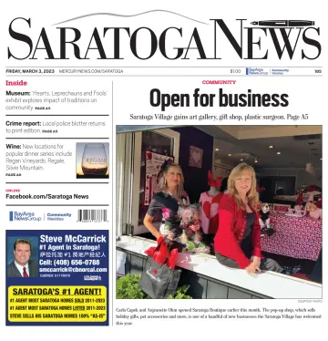 Saratoga News - 3 Mar 2023