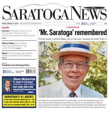 Saratoga News - 17 Mar 2023