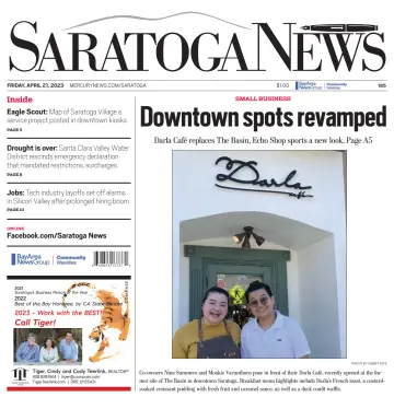 Saratoga News - 21 Apr 2023