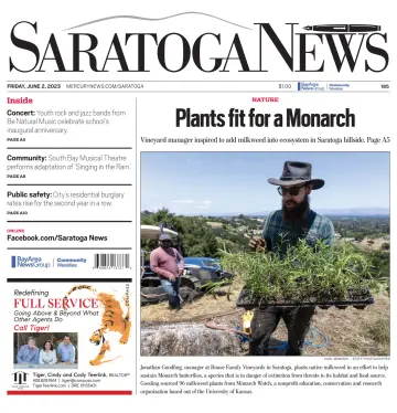 Saratoga News - 2 Jun 2023