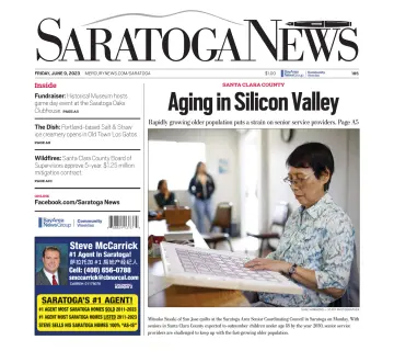 Saratoga News - 9 Jun 2023