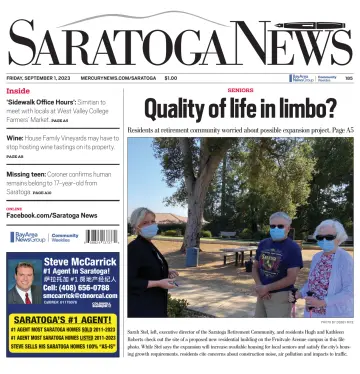 Saratoga News - 1 Sep 2023
