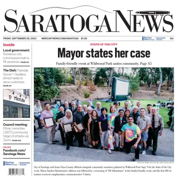 Saratoga News - 29 Sep 2023