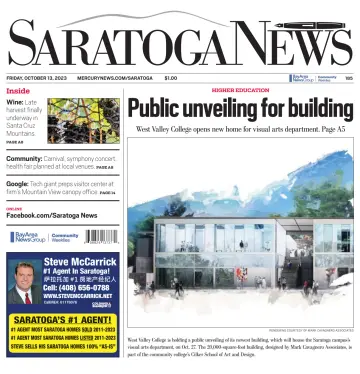 Saratoga News - 13 Oct 2023