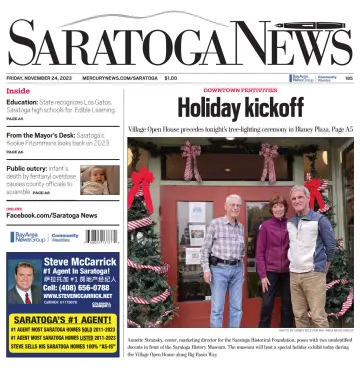Saratoga News - 24 Nov 2023