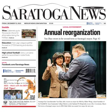 Saratoga News - 15 Dez. 2023