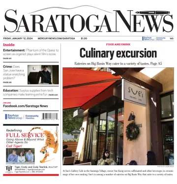 Saratoga News - 12 enero 2024