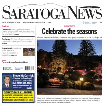 Saratoga News - 16 2月 2024
