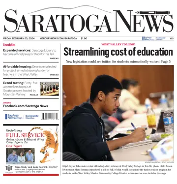 Saratoga News - 23 fev. 2024