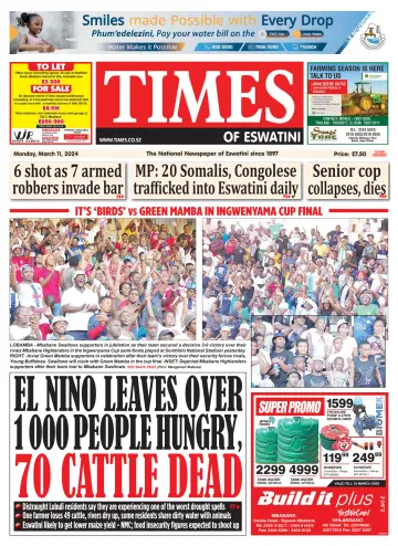 Times of Eswatini - 11 Mar 2024