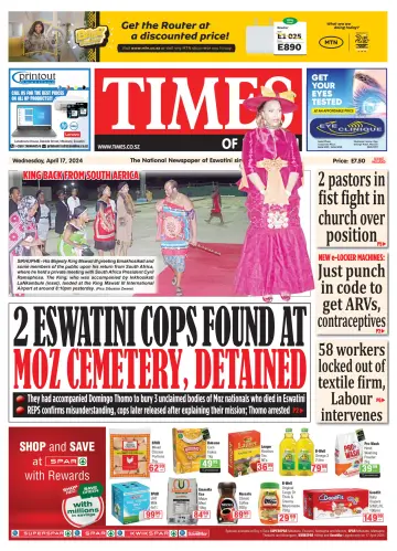Times of Eswatini - 17 abril 2024