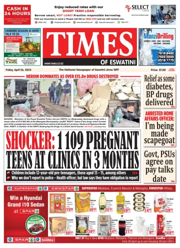 Times of Eswatini - 26 4月 2024