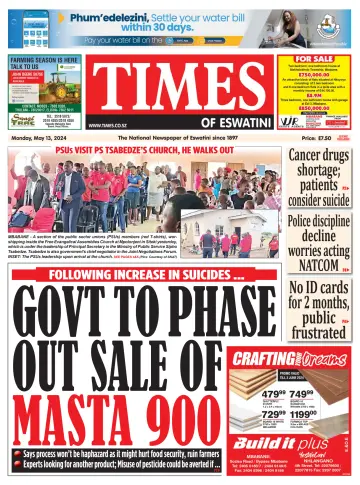 Times of Eswatini - 13 May 2024