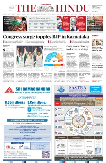 The Hindu (Bangalore) - 14 May 2023