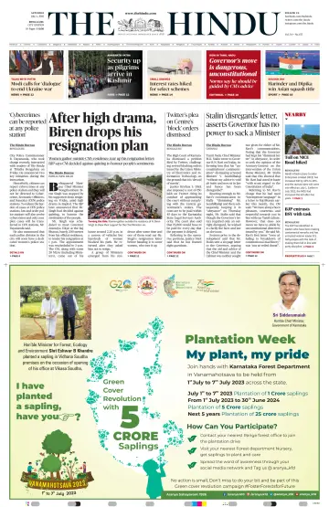The Hindu (Bangalore) - 1 Jul 2023