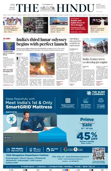 The Hindu (Bangalore) - 15 Jul 2023