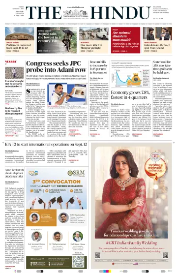 The Hindu (Bangalore) - 1 Sep 2023