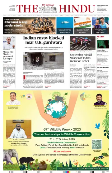 The Hindu (Bangalore) - 1 Oct 2023
