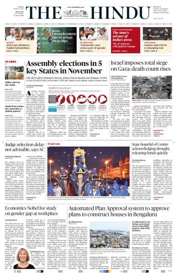 The Hindu (Bangalore) - 10 Oct 2023