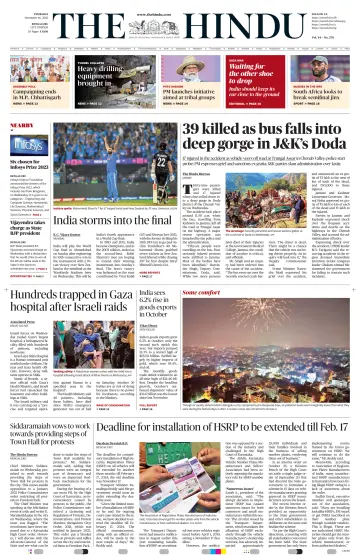The Hindu (Bangalore) - 16 Nov 2023