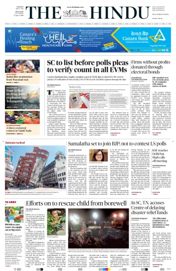 The Hindu (Bangalore) - 4 Apr 2024