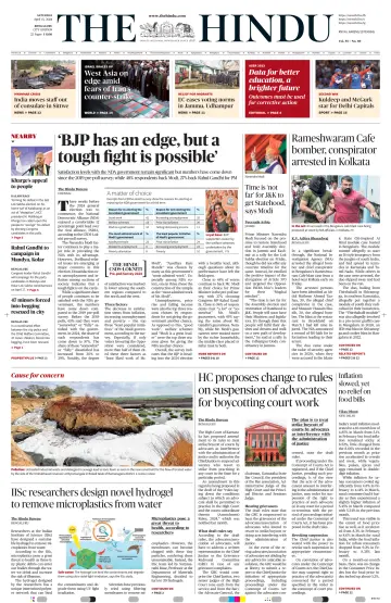 The Hindu (Bangalore) - 13 Apr 2024
