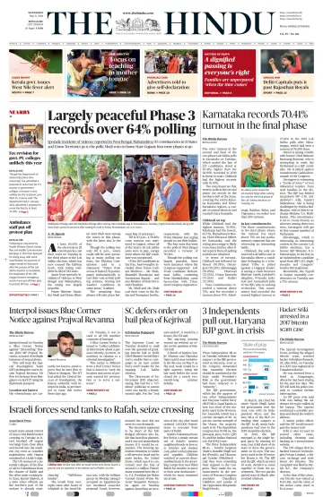 The Hindu (Bangalore) - 08 五月 2024