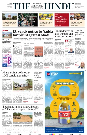The Hindu (Chennai) - 26 Apr 2024