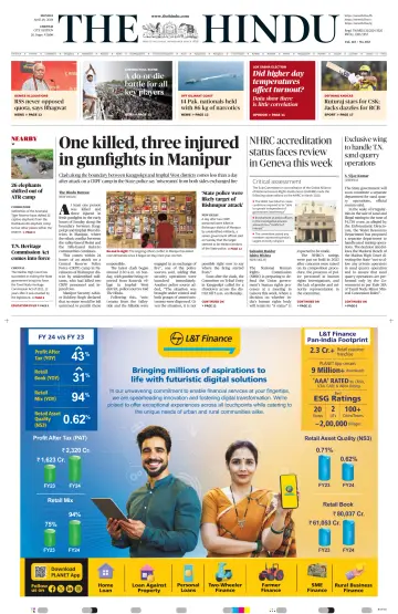 The Hindu (Chennai) - 29 Apr. 2024