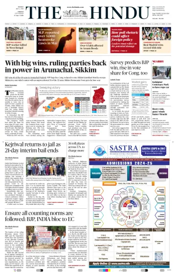 The Hindu (Chennai) - 03 junho 2024