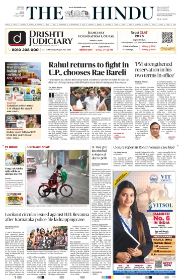 The Hindu (Delhi) - 04 maio 2024